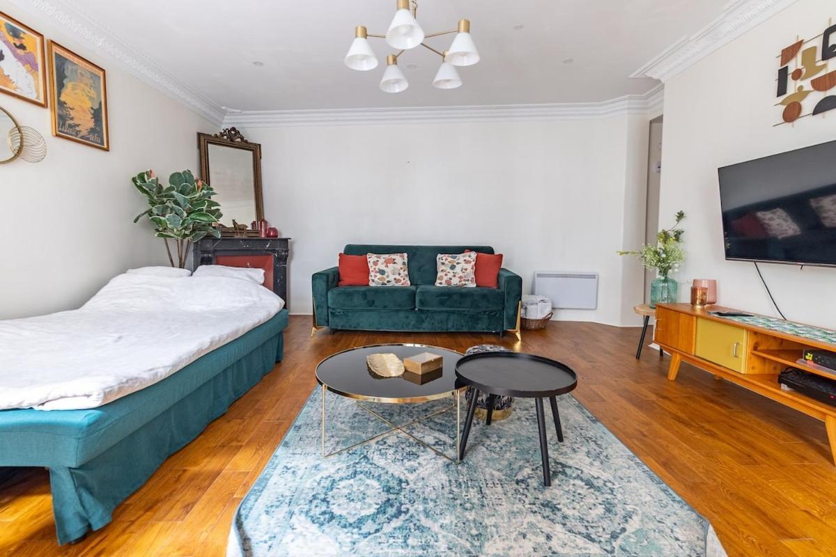 Appartement 2 Etages Paris - Metro 9 Grands Boulevards - Folies Bergeres Kültér fotó