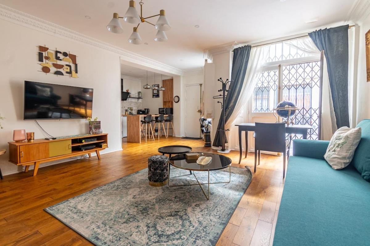 Appartement 2 Etages Paris - Metro 9 Grands Boulevards - Folies Bergeres Kültér fotó